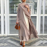 abaya femme beige