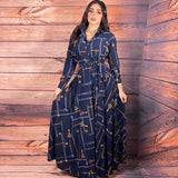 abaya femme avignon bleu 