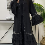 abaya femme longue noire 