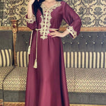Robe Caftan<br/>Rouge Chic