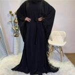 abaya femme dubaï noir moderne