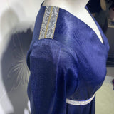 Abaya Dubai Bleu