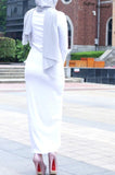 Abaya Dubai Blanc Aubervilliers